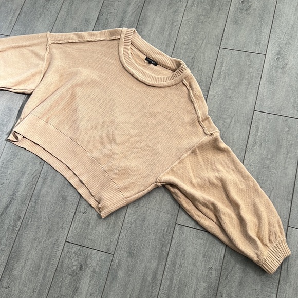 PaperMoon Tan oversized Sweater size S - Picture 3 of 3